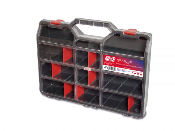 Organiser case with movable dividers mod. 48-26