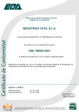 Certificado IDi no11239 E valido hasta 20250503 page 0001 113x160 - Eisenwarenmesse Köln 2018