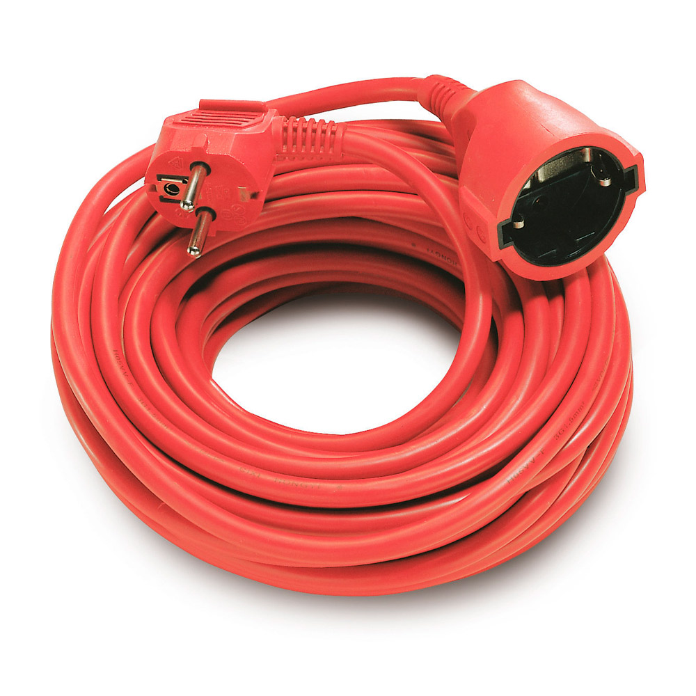 Alargador Enrolla cables 4 enchufes 15m 3200w con termostato seguridad, Tayg